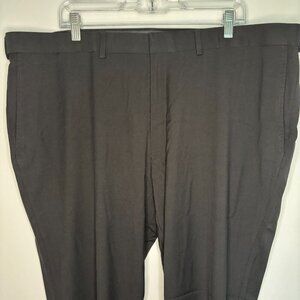 BERT PULITZER Men's Dress Pant Black 42X30 Slash Pocket Stretch